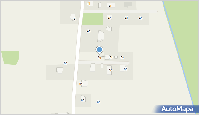 Chlebów, Chlebów, 5g, mapa Chlebów