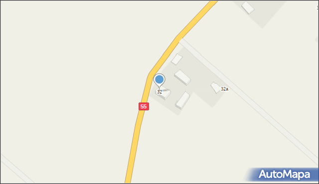 Chlebówka, Chlebówka, 32, mapa Chlebówka