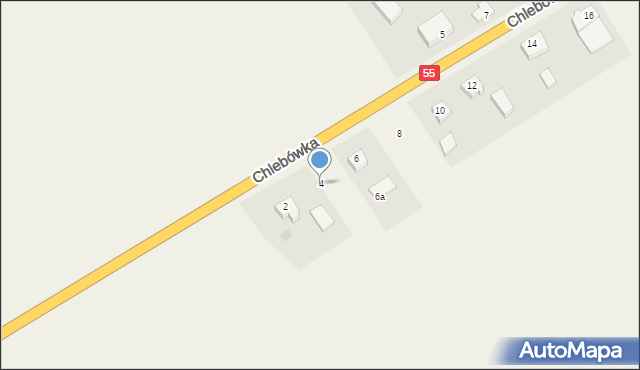 Chlebówka, Chlebówka, 4, mapa Chlebówka