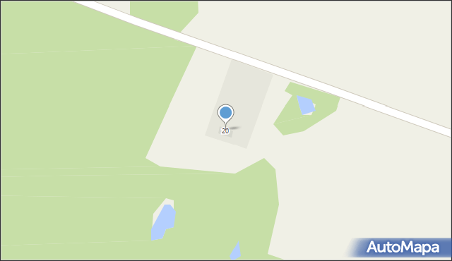 Chlebowo, Chlebowo, 20, mapa Chlebowo