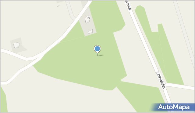 Chlewiska, Chlewiska, 99c, mapa Chlewiska