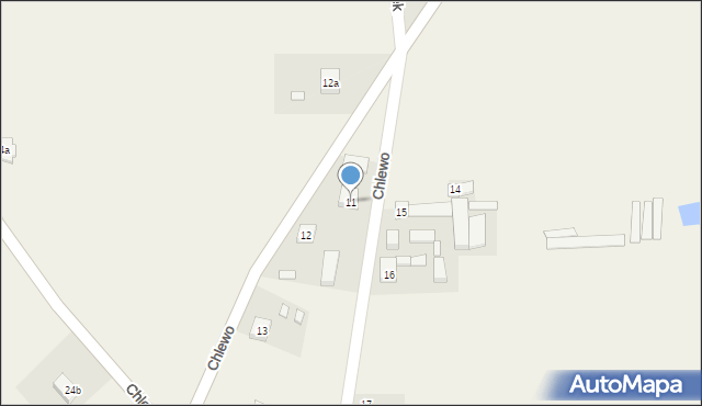 Chlewo, Chlewo, 11, mapa Chlewo