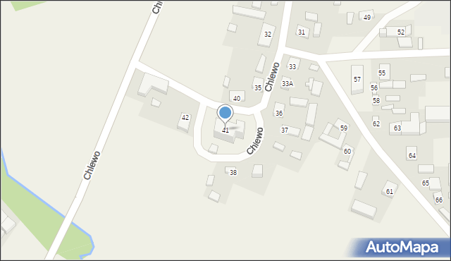 Chlewo, Chlewo, 41, mapa Chlewo