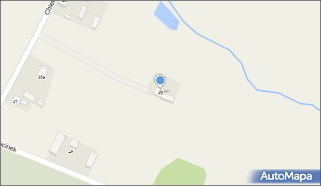 Chlewo, Chlewo, 46, mapa Chlewo