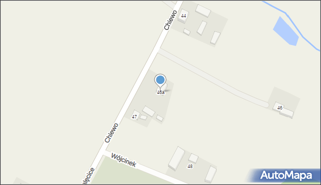Chlewo, Chlewo, 46a, mapa Chlewo
