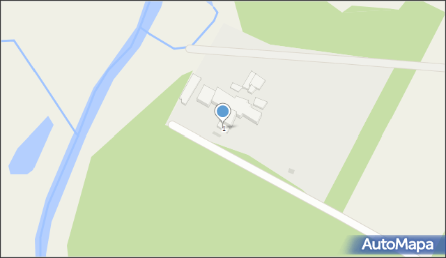 Chłopia Łąka, Chłopia Łąka, 1, mapa Chłopia Łąka