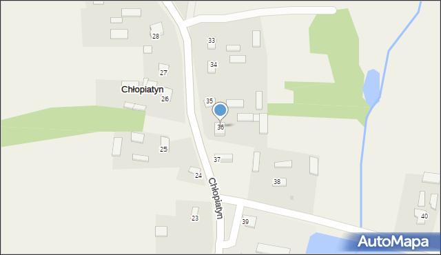 Chłopiatyn, Chłopiatyn, 36, mapa Chłopiatyn