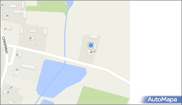 Chłopiatyn, Chłopiatyn, 40, mapa Chłopiatyn