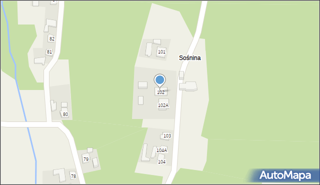 Chłopice, Chłopice, 102, mapa Chłopice