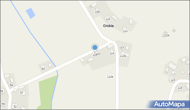 Chłopice, Chłopice, 115, mapa Chłopice