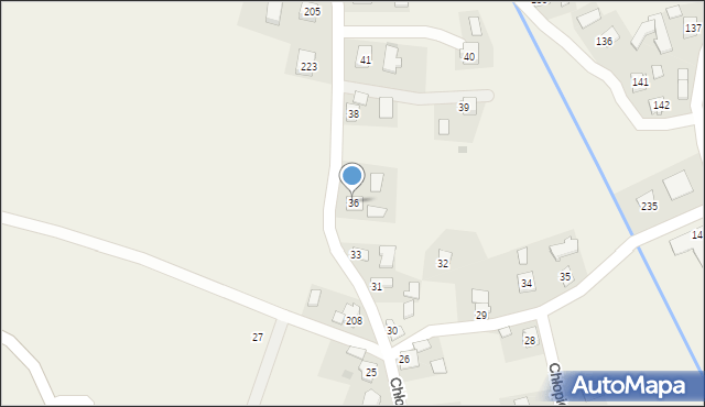 Chłopice, Chłopice, 36, mapa Chłopice