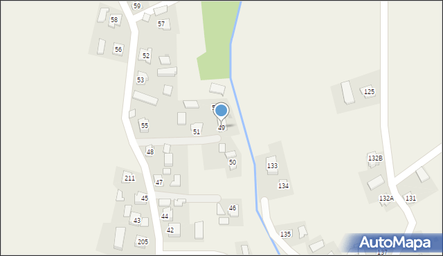 Chłopice, Chłopice, 49, mapa Chłopice