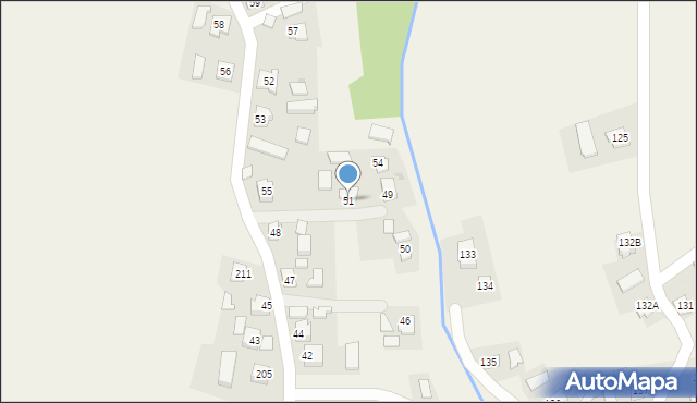 Chłopice, Chłopice, 51, mapa Chłopice