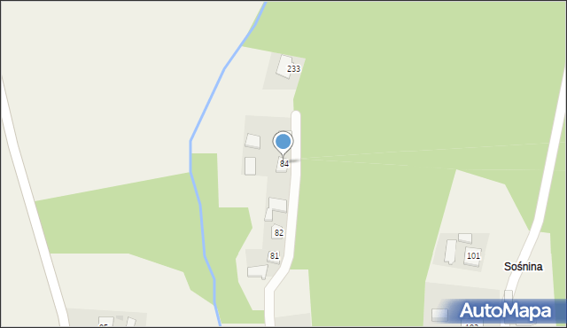 Chłopice, Chłopice, 84, mapa Chłopice