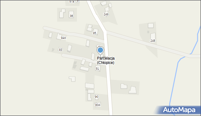 Chłopice, Chłopice, 92, mapa Chłopice