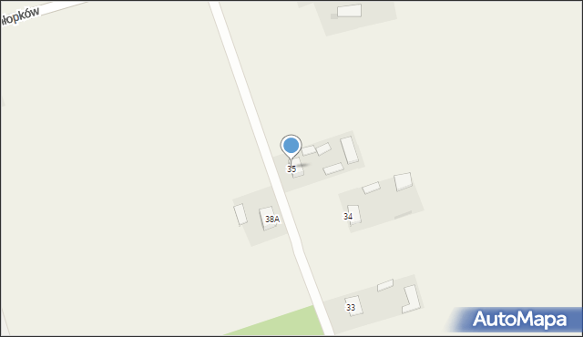 Chłopków-Kolonia, Chłopków-Kolonia, 35, mapa Chłopków-Kolonia