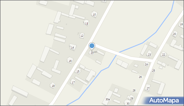 Chludnie, Chludnie, 13, mapa Chludnie