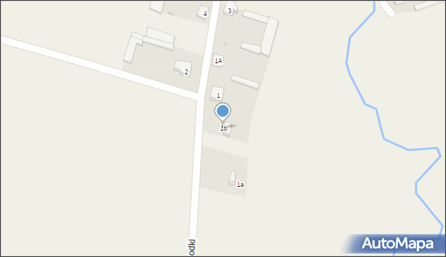 Chludnie, Chludnie, 1b, mapa Chludnie