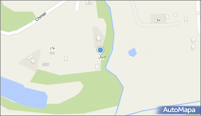 Chmiel, Chmiel, 17K, mapa Chmiel