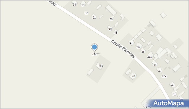 Chmiel-Kolonia, Chmiel-Kolonia, 48c, mapa Chmiel-Kolonia