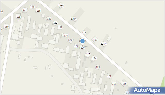 Chmielek, Chmielek, 126, mapa Chmielek