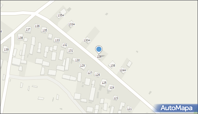 Chmielek, Chmielek, 128, mapa Chmielek