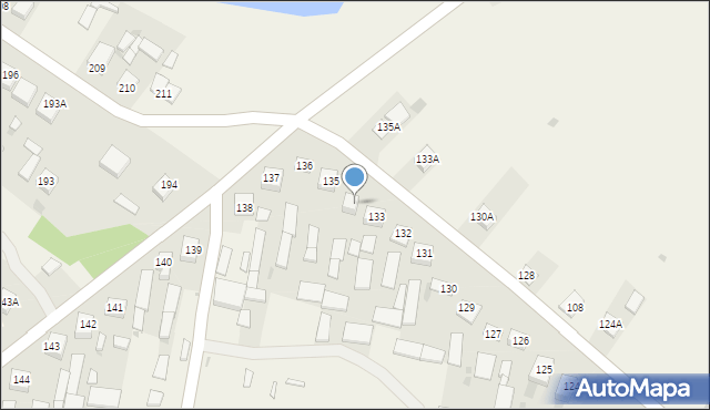 Chmielek, Chmielek, 134, mapa Chmielek