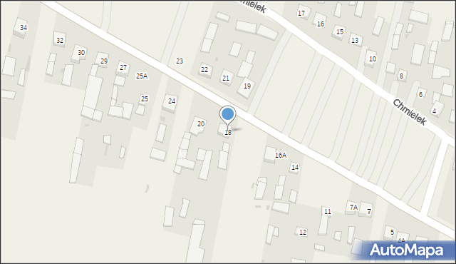 Chmielek, Chmielek, 18, mapa Chmielek