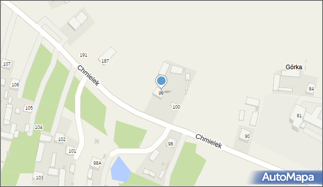 Chmielek, Chmielek, 99, mapa Chmielek
