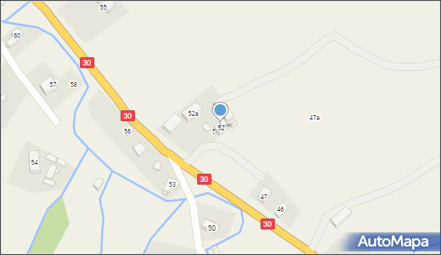 Chmieleń, Chmieleń, 52, mapa Chmieleń