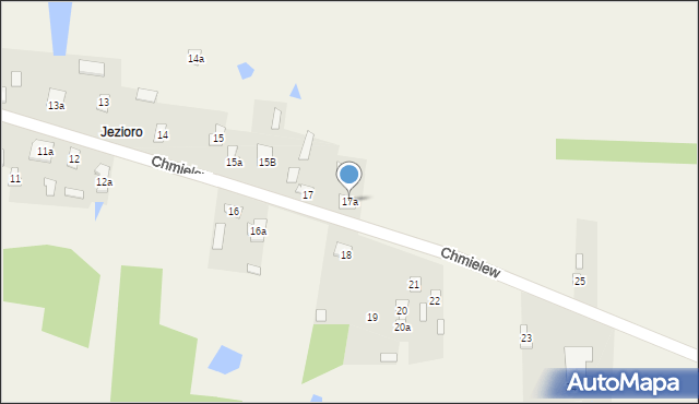 Chmielew, Chmielew, 17a, mapa Chmielew