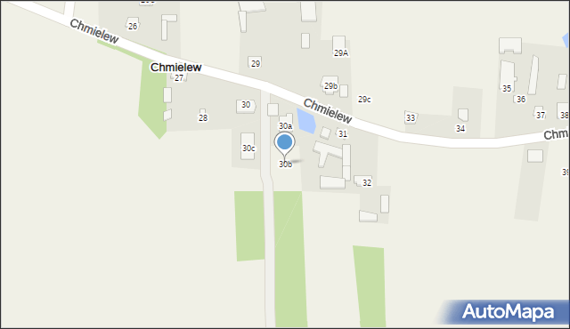 Chmielew, Chmielew, 30b, mapa Chmielew