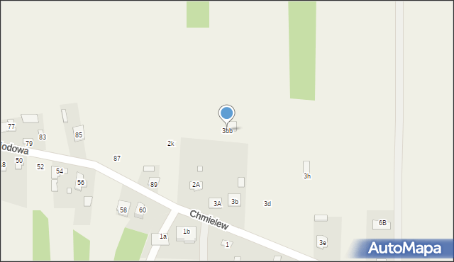 Chmielew, Chmielew, 3bb, mapa Chmielew