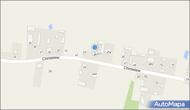 Chmielew, Chmielew, 45, mapa Chmielew