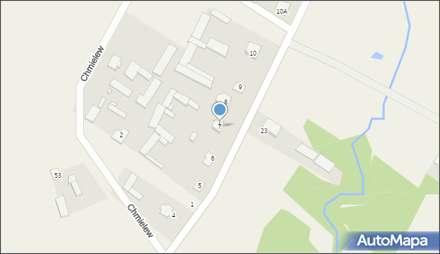 Chmielew, Chmielew, 7, mapa Chmielew