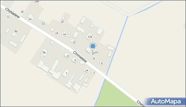 Chmielew, Chmielew, 10, mapa Chmielew