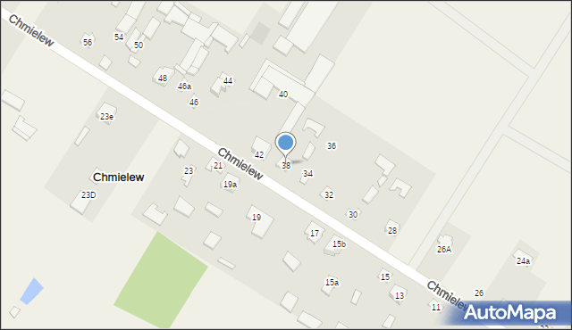 Chmielew, Chmielew, 38, mapa Chmielew