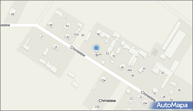 Chmielew, Chmielew, 56, mapa Chmielew