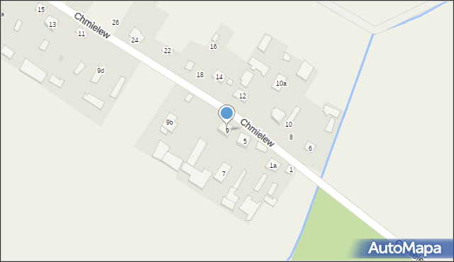 Chmielew, Chmielew, 9, mapa Chmielew