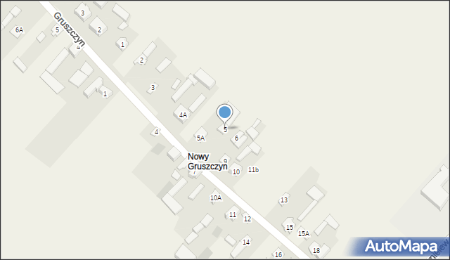 Chmielew, Chmielew, 5, mapa Chmielew