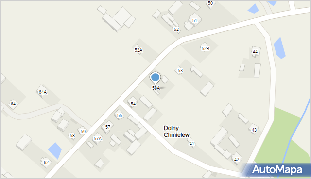 Chmielew, Chmielew, 53c, mapa Chmielew