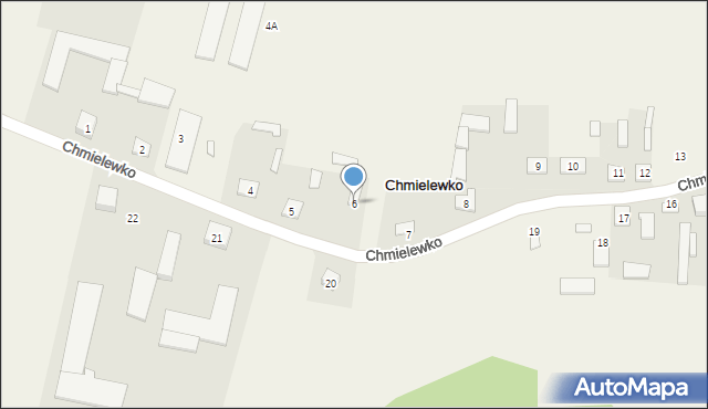 Chmielewko, Chmielewko, 6, mapa Chmielewko