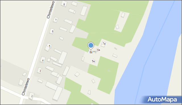 Chmielewo, Chmielewo, 6b, mapa Chmielewo
