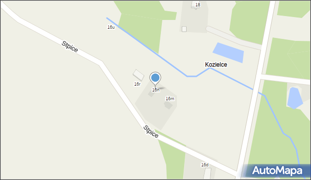 Chmielewo, Chmielewo, 16n, mapa Chmielewo