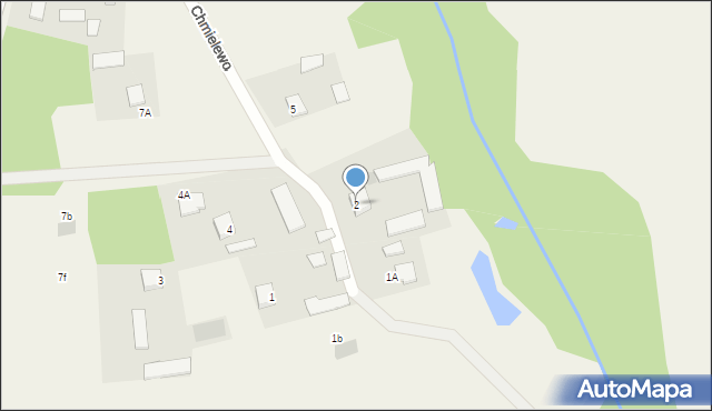 Chmielewo, Chmielewo, 2, mapa Chmielewo
