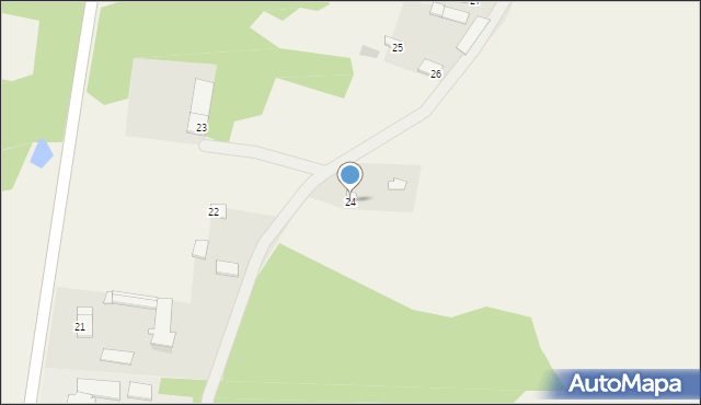 Chmielewo, Chmielewo, 24, mapa Chmielewo