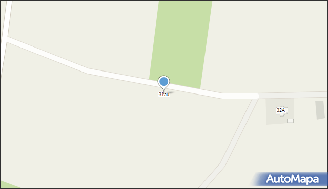 Chmielewo, Chmielewo, 31au, mapa Chmielewo