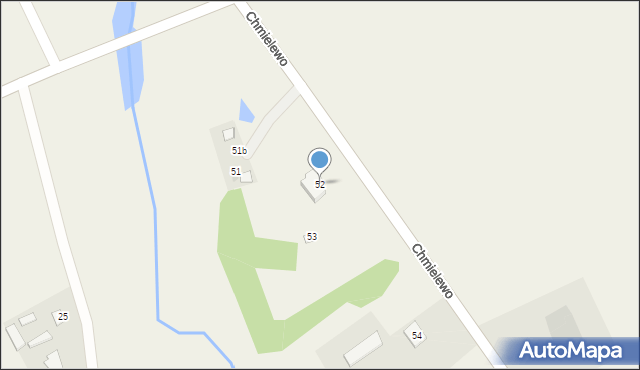 Chmielewo, Chmielewo, 52, mapa Chmielewo