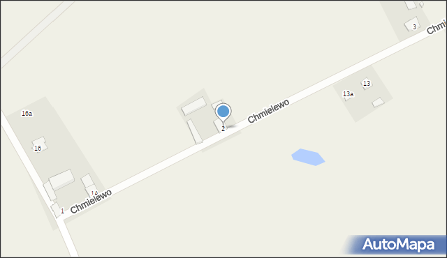 Chmielewo, Chmielewo, 2, mapa Chmielewo