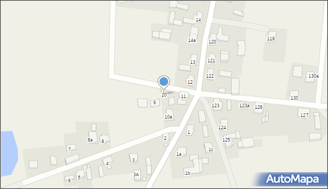 Chmielinko, Chmielinko, 10, mapa Chmielinko